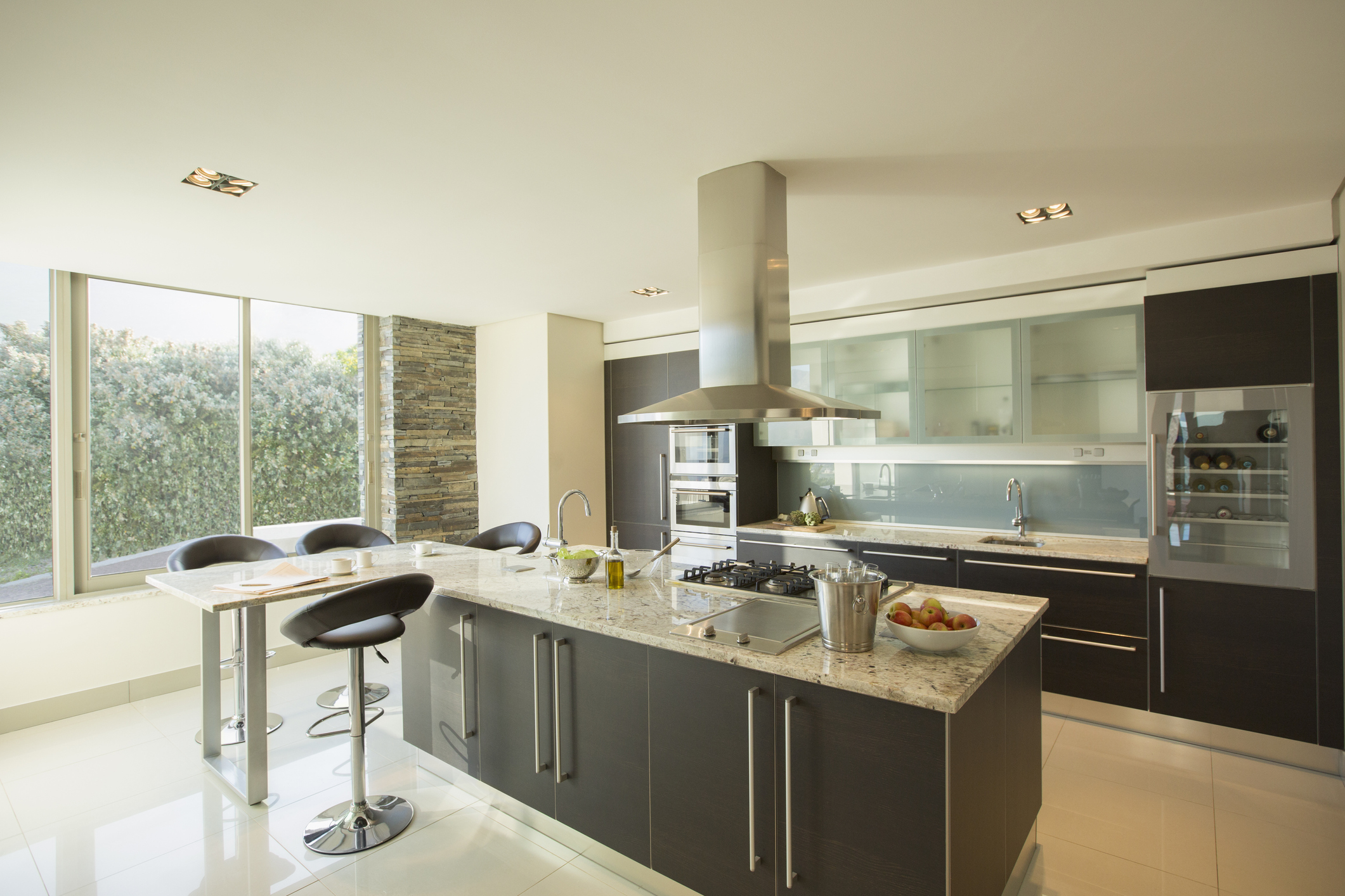 Sunny modern domestic kitchen Sunny modern domestic kitchen